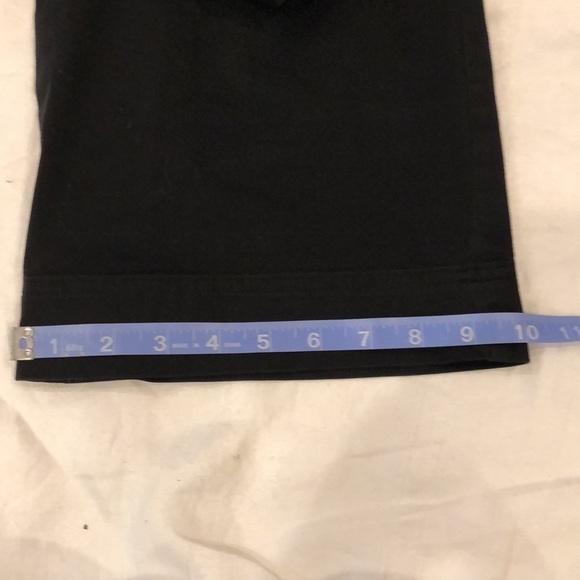 Sandro Petite Black Front Button Cotton Blend Pants Size 12P - Picture 5 of 5